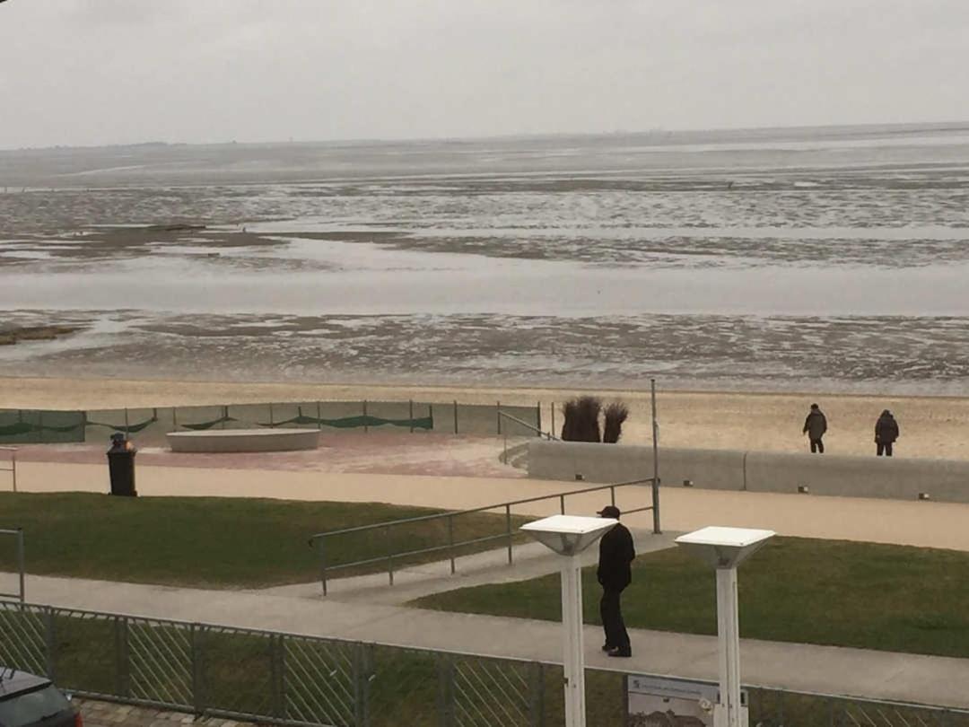 Meeresbrandung, Ferienwohnung 26 Cuxhaven Buitenkant foto
